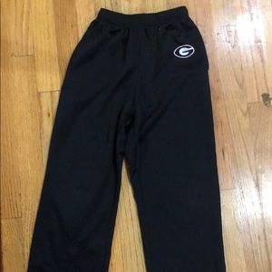 Youth Medium. Little Boy’s Georgia Jogging Pants.